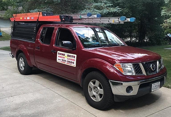 Shine-Brite Window Cleaning Truck